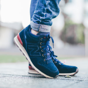 granatowe new balance 996